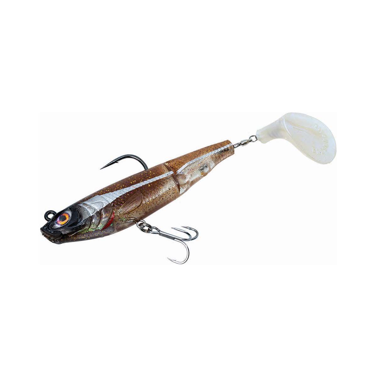 Chasebait Swinger Rigged Soft Plastic Lure 90mm Whiting, Whiting, bcf_hi-res